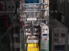 Máy đóng gói túi gạo / ngũ cốc / hạt / trái cây hoàn toàn tự động với máy cân điện 4 đầu