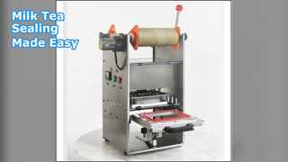 Máy ép trà sữa Khuôn thép không gỉ