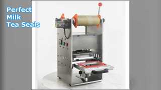 Máy dán miệng trà sữa: Đóng gói nhanh chóng và an toàn