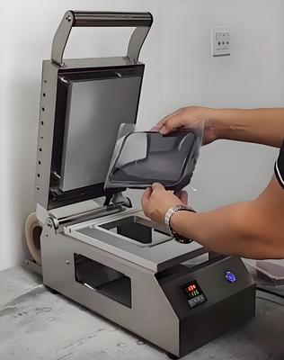 Manual Tray Sealing Machine DQ-5 for Food and Meat Packaging for Plastic Containers Tray Food Tray cross-cut  Sealing Machine