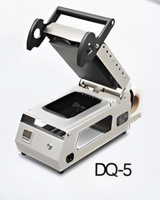 Manual Tray Sealing Machine DQ-5 for Food Packaging  Easy to use Food and Meat Package  for Plastic Containers Tray Food Tray cross-cut  Sealing Machine