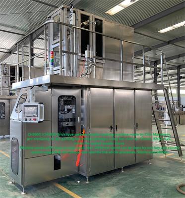 CH-3000B Aseptic Carton Filling Machine with 0.5-1% Filling Accuracy for 100% Pure Juice in 4830mm×2150mm×3780mm Size