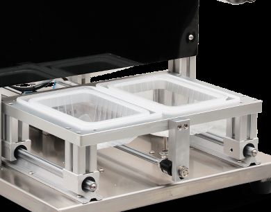 Desktop Portable Precise Gas Injection Food Grade Stainless Steel Tray Sealing Machine for Modified Atmosphere Packaging