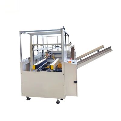 Automatic Cartoning Machine Vertical Unboxing Forming Bottom Straight Tape Sealing Packaging Equipment for Production Lines