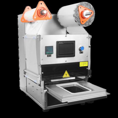 Đồ thay thế khí điện Thang nhựa Thang điện thông thường Bao bì DF250TA-E Máy niêm phong đĩa thực phẩm hoàn toàn tự động