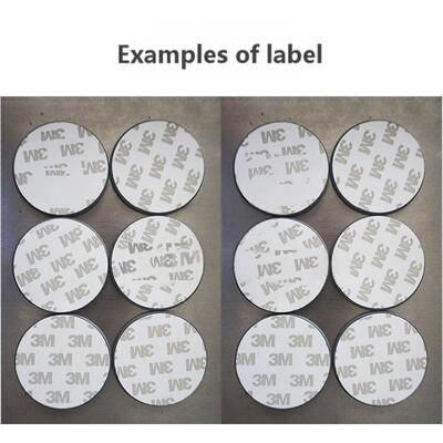 Manufacturer's direct supply of small semi-automatic flat labeling machine CH-615 plastic part labeling machine, cotton swab box labeling machine