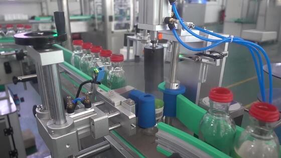 Source Factory Fully automatic double head round bottle labeling machine CH-306  neck label automatic labeling machine, beer labeling machine