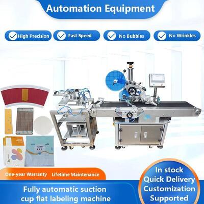 Manufacturer Fully Automatic Lift-and-Labeling Machine CH-602F for Food Self-Sealing Bags and PE Plastic Bags